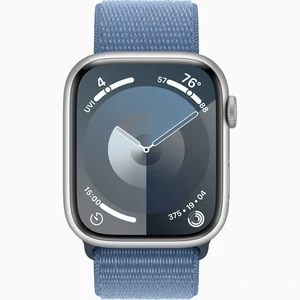 Смарт-годинник Apple Watch Series 9 GPS 41mm Silver Aluminum Case with Winter Blue Sport Loop (MR923)