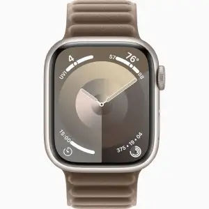 Смарт-годинник Apple Watch Series 9 GPS 41mm Starlight Aluminum Case with Taupe Magnetic Link S/M (MR9K3, MTJ73)