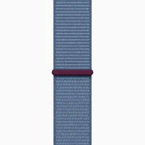 Смарт-годинник Apple Watch Series 9 GPS 41mm Starlight Aluminum Case with Winter Blue Sport Loop (MR9K3)