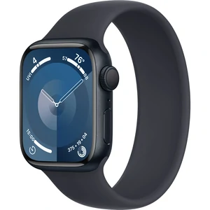Смарт-часы Apple Watch Series 9 GPS 41mm Midnight Aluminum Case with Midnight Solo Loop Size 7 (MR9L3, MT9T3)