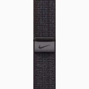 Смарт-годинник Apple Watch Series 9 GPS 41mm Silver Aluminum Case with Black/Blue Nike Sport Loop (MR9M3)