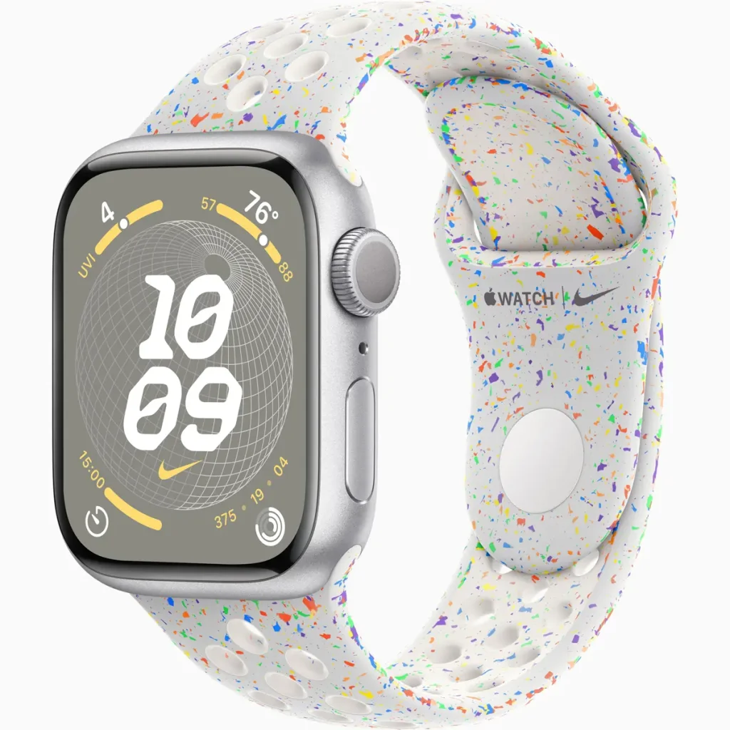 Ремінець Apple Pure Platinum Nike Sport Band M/L для Apple Watch 38mm, 40mm, 41mm (MUUL3)