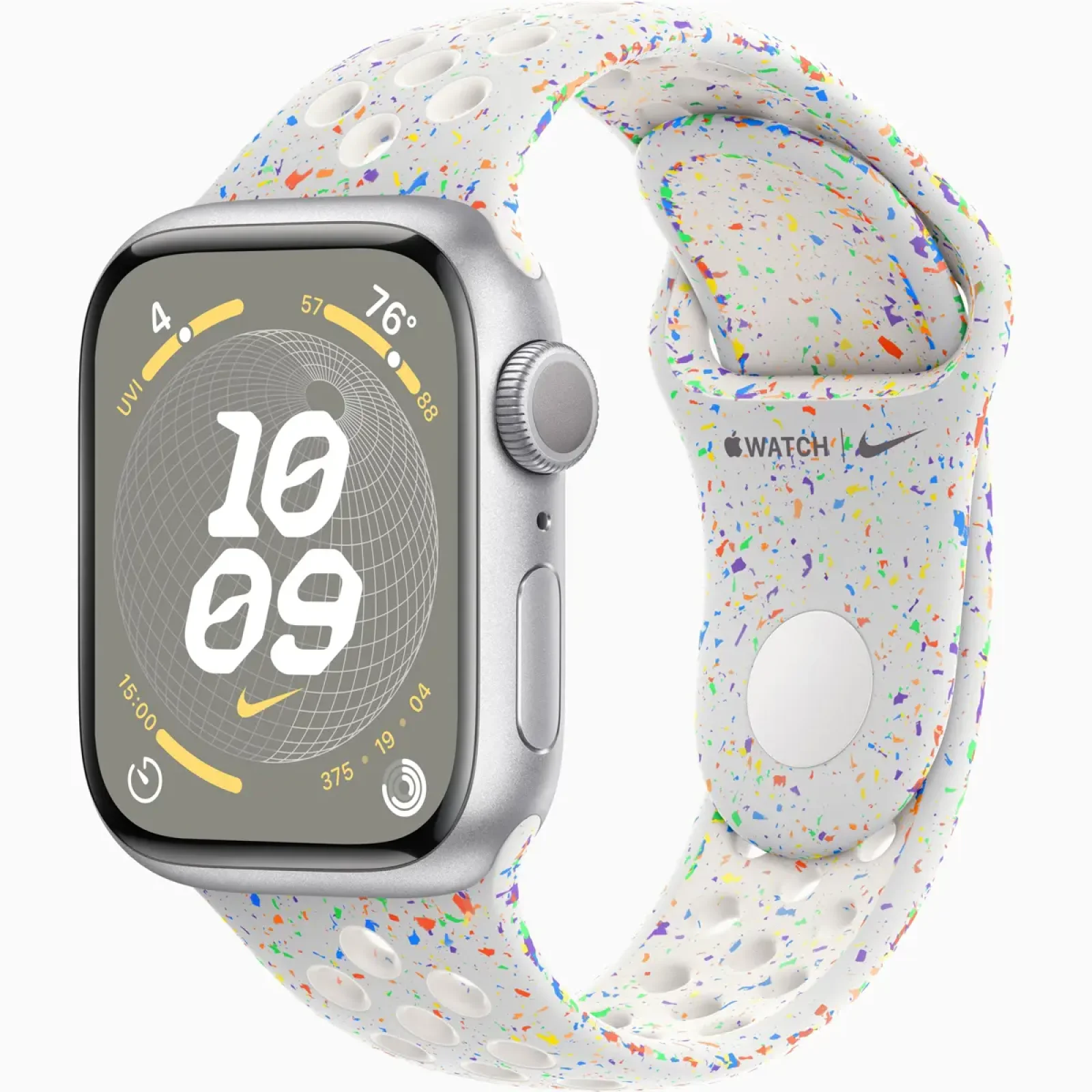 Ремінець Apple Pure Platinum Nike Sport Band M/L для Apple Watch 38mm, 40mm, 41mm (MUUL3)