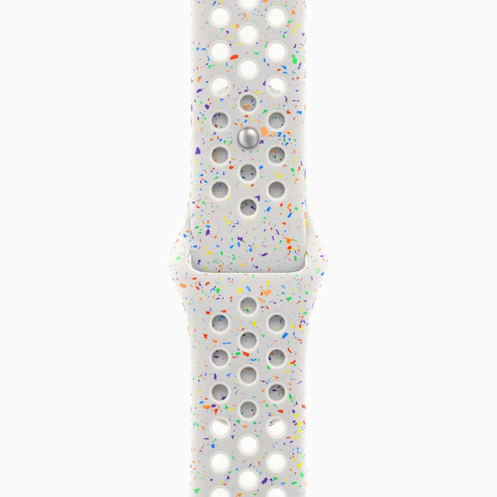 Ремінець Apple Pure Platinum Nike Sport Band M/L для Apple Watch 38mm, 40mm, 41mm (MUUL3)