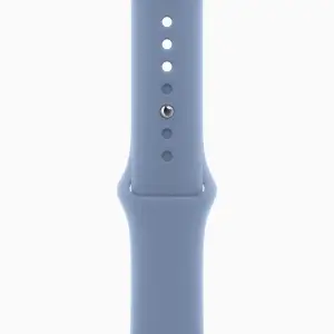Смарт-годинник Apple Watch Series 9 GPS 45mm Midnight Aluminum Case with Winter Blue Sport Band S/M (MR9Q3, MT413)