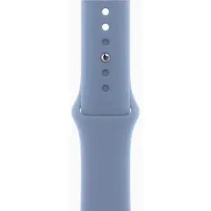 Смарт-годинник Apple Watch Series 9 GPS 45mm Silver Aluminum Case with Winter Blue Sport Band M/L (MR9R3, MT443)