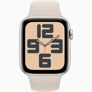 Смарт-часы Apple Watch SE 2 GPS 44mm Starlight Aluminum Case with Starlight Sport Band M/L (MXEV3)