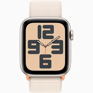 Смарт-часы Apple Watch SE GPS 40mm Starlight Aluminum Case with Starlight Sport Loop (MR9W3)