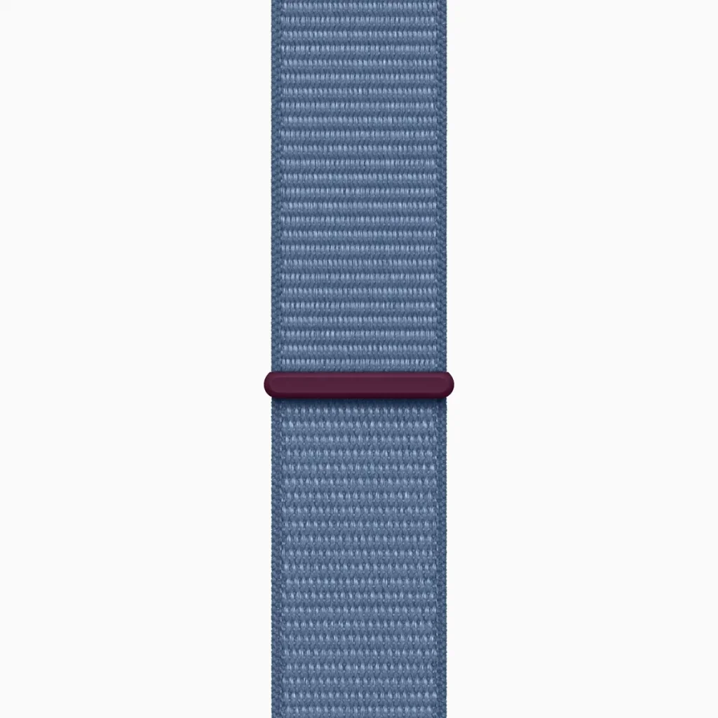 Смарт-часы Apple Watch SE GPS 44mm Silver Aluminum Case with Winter Blue Sport Loop (MREF3)
