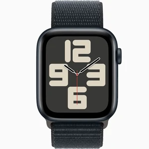 Смарт-часы Apple Watch SE 2 GPS 44mm Midnight Aluminum Case with Midnight Sport Loop (MREA3)