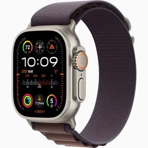 Смарт-годинник Apple Watch Ultra 2 GPS + Cellular 49mm Titanium Case with Indigo Alpine Loop Small (MRER3)