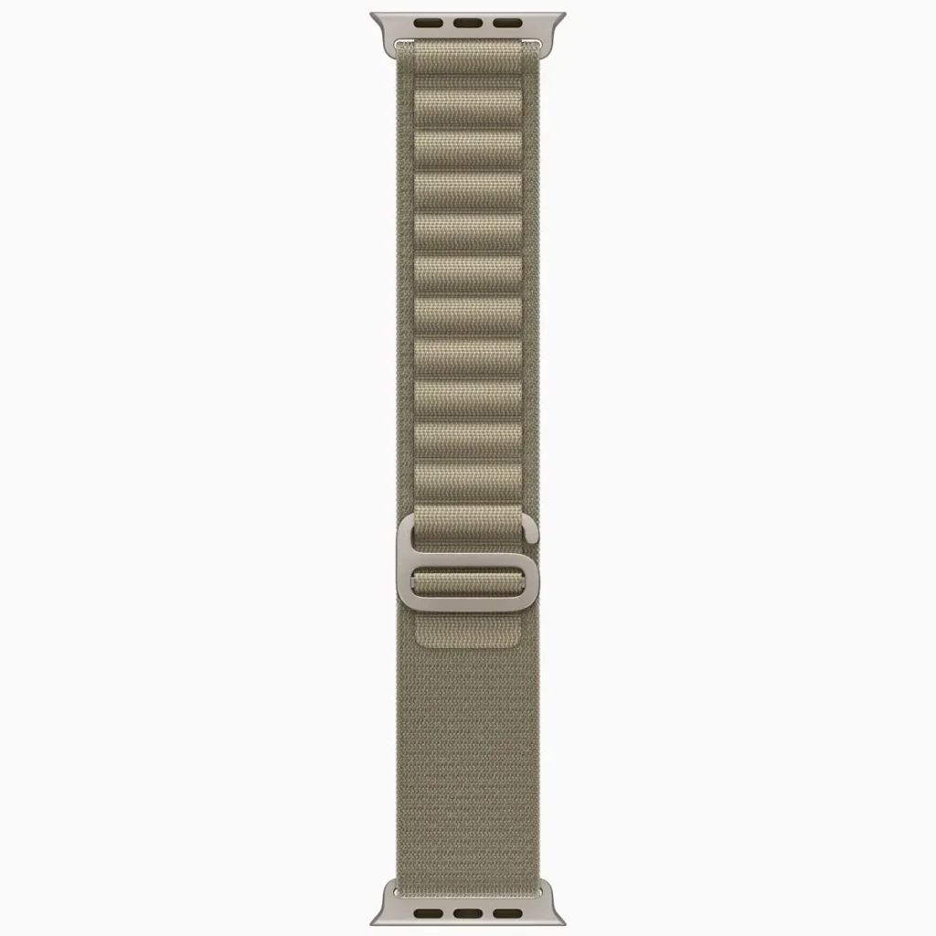 Смарт-годинник Apple Watch Ultra 2 GPS + Cellular 49mm Titanium Case with Olive Alpine Loop Small (MREX3/MRFH3)
