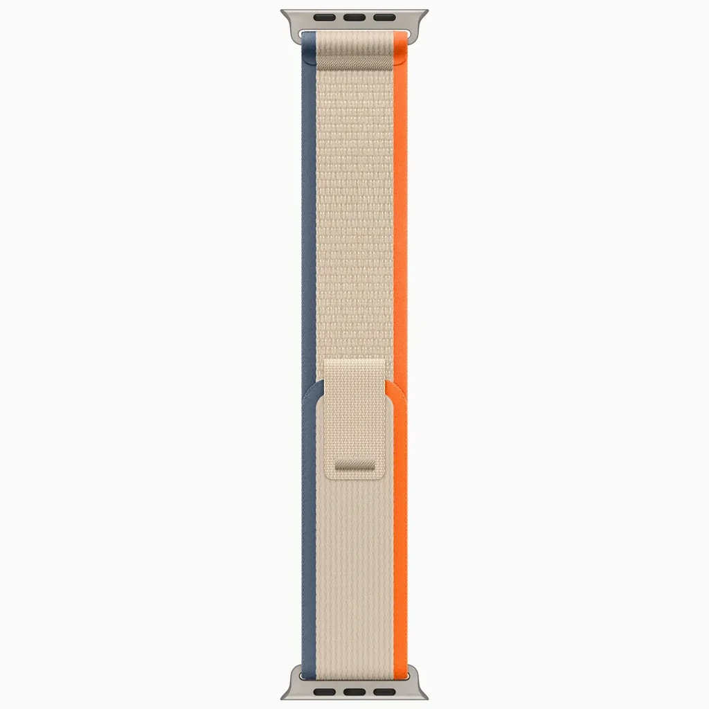 Смарт-часы Apple Watch Ultra 2 GPS + Cellular 49mm Titanium Case with Orange/Beige Trail Loop S/M (MRF13)