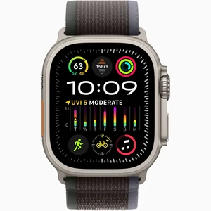 Смарт-годинник Apple Watch Ultra 2 GPS + Cellular 49mm Titanium Case with Blue/Black Trail Loop S/M (MRF53)