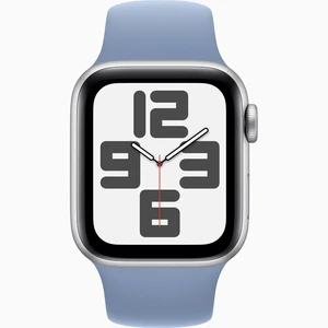 Смарт-годинник Apple Watch SE 2 GPS + Cellular 44mm Silver Aluminum Case with Winter Blue Sport Band (MRHL3)