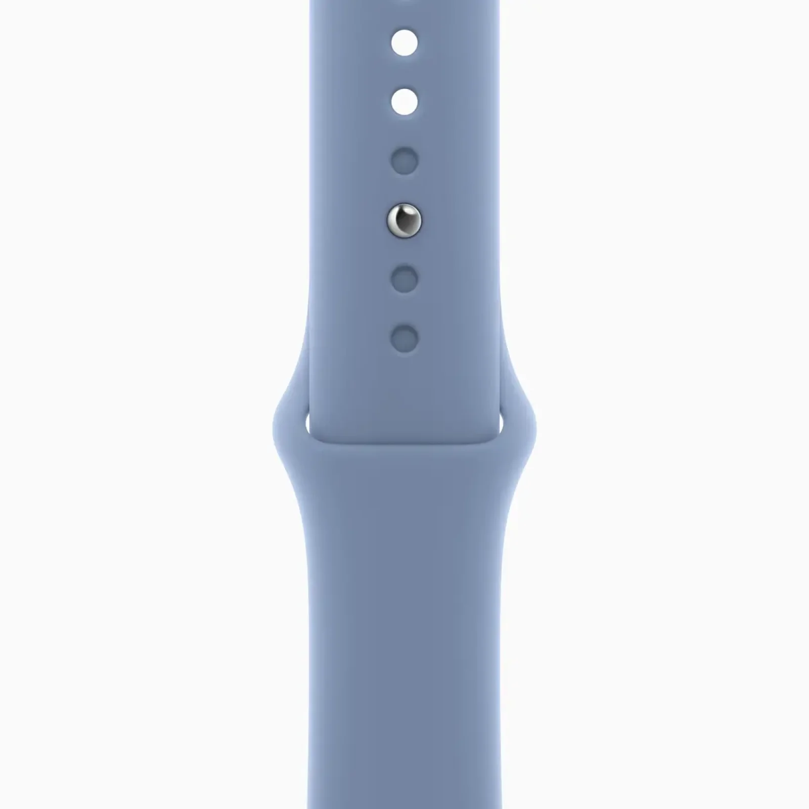 Смарт-годинник Apple Watch SE 2 GPS 44mm Silver Aluminum Case with Winter Blue Sport Band M/L (MRW03, MT433)