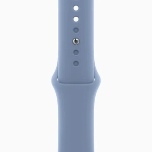 Смарт-годинник Apple Watch SE 2 GPS + Cellular 44mm Silver Aluminum Case with Winter Blue Sport Band (MRHL3)