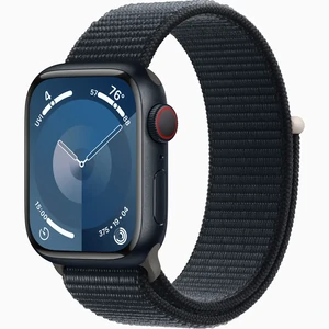 Смарт-часы Apple Watch Series 9 GPS + Cellular 45mm Midnight Aluminum Case with Midnight Sport Loop (MRMF3)