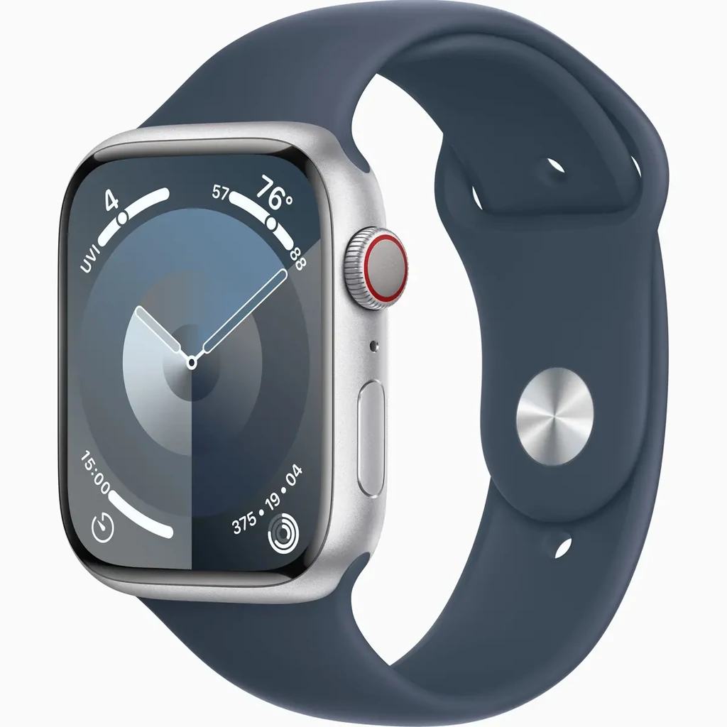Ремінець Apple Storm Blue Sport Band для Apple Watch 38mm, 40mm, 41mm (MT2W3)