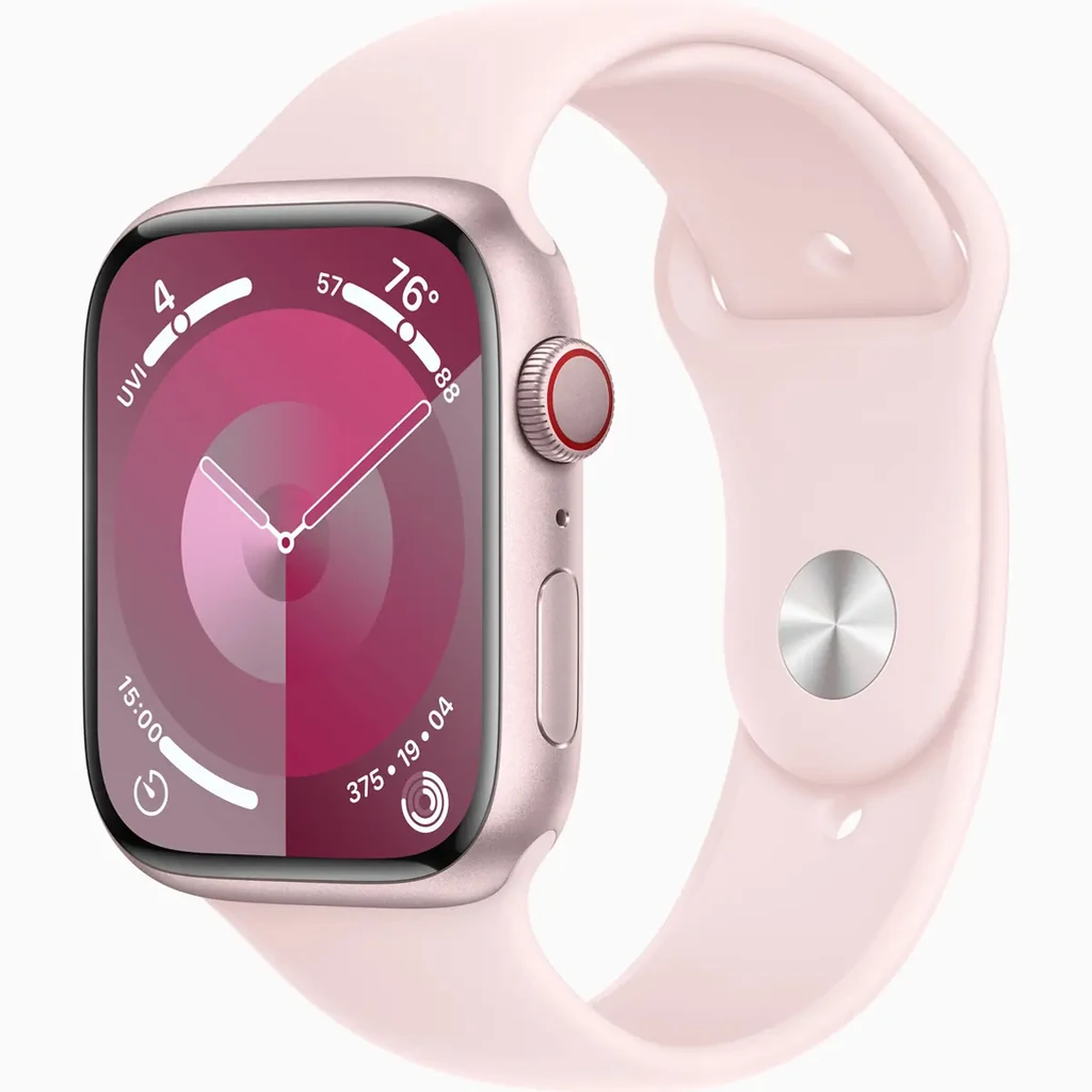 Ремешок Apple Light Pink Sport Band M/L для Apple Watch 42mm, 44mm, 45mm, 49mm (MT3V3)