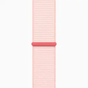 Смарт-годинник Apple Watch Series 9 GPS + Cellular 41mm Pink Aluminum Case with Light Pink Sport Loop (MRJ13)