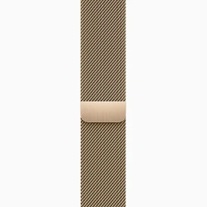 Смарт-часы Apple Watch Series 9 GPS + Cellular 45mm Gold Stainless Steel Case with Gold Milanese Loop (MRMU3)