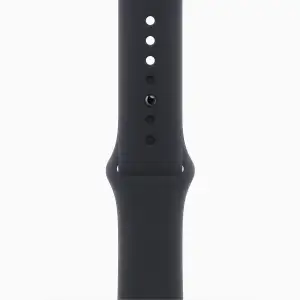 Смарт-годинник Apple Watch Series 9 GPS + Cellular 45mm Graphite Stainless Steel Case with Midnight Sport Band M/L (MRMW3)
