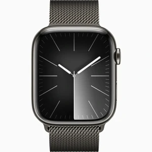 Смарт-часы Apple Watch Series 9 GPS + Cellular 41mm Graphite Stainless Steel Case with Graphite Milanese Loop (MRJA3)