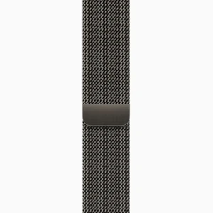 Смарт-часы Apple Watch Series 9 GPS + Cellular 41mm Graphite Stainless Steel Case with Graphite Milanese Loop (MRJA3)