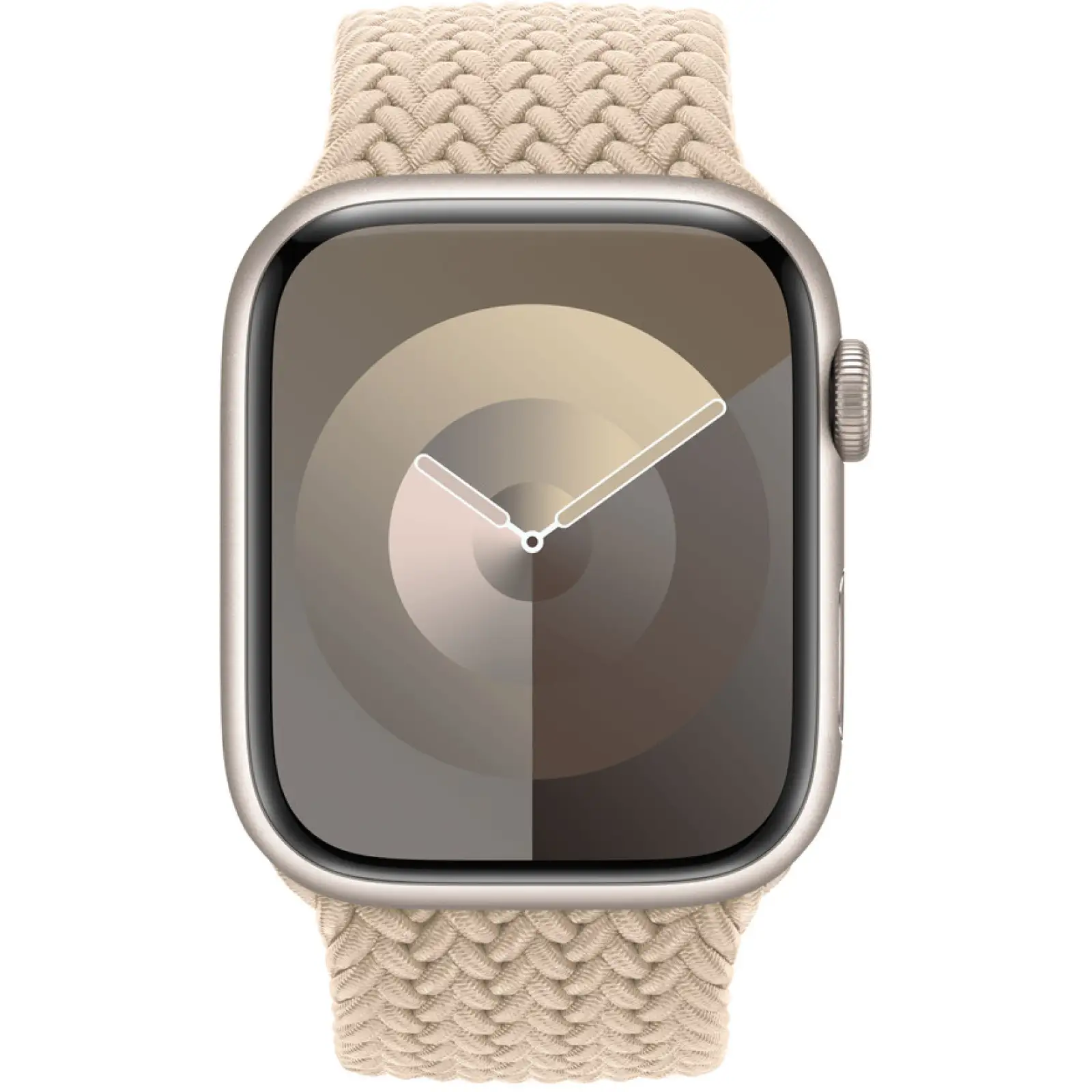 Смарт-часы Apple Watch Series 9 GPS + Cellular 41mm Starlight Aluminum Case with Beige Braided Solo Loop Size 7 (MRPW3, MT6P3)