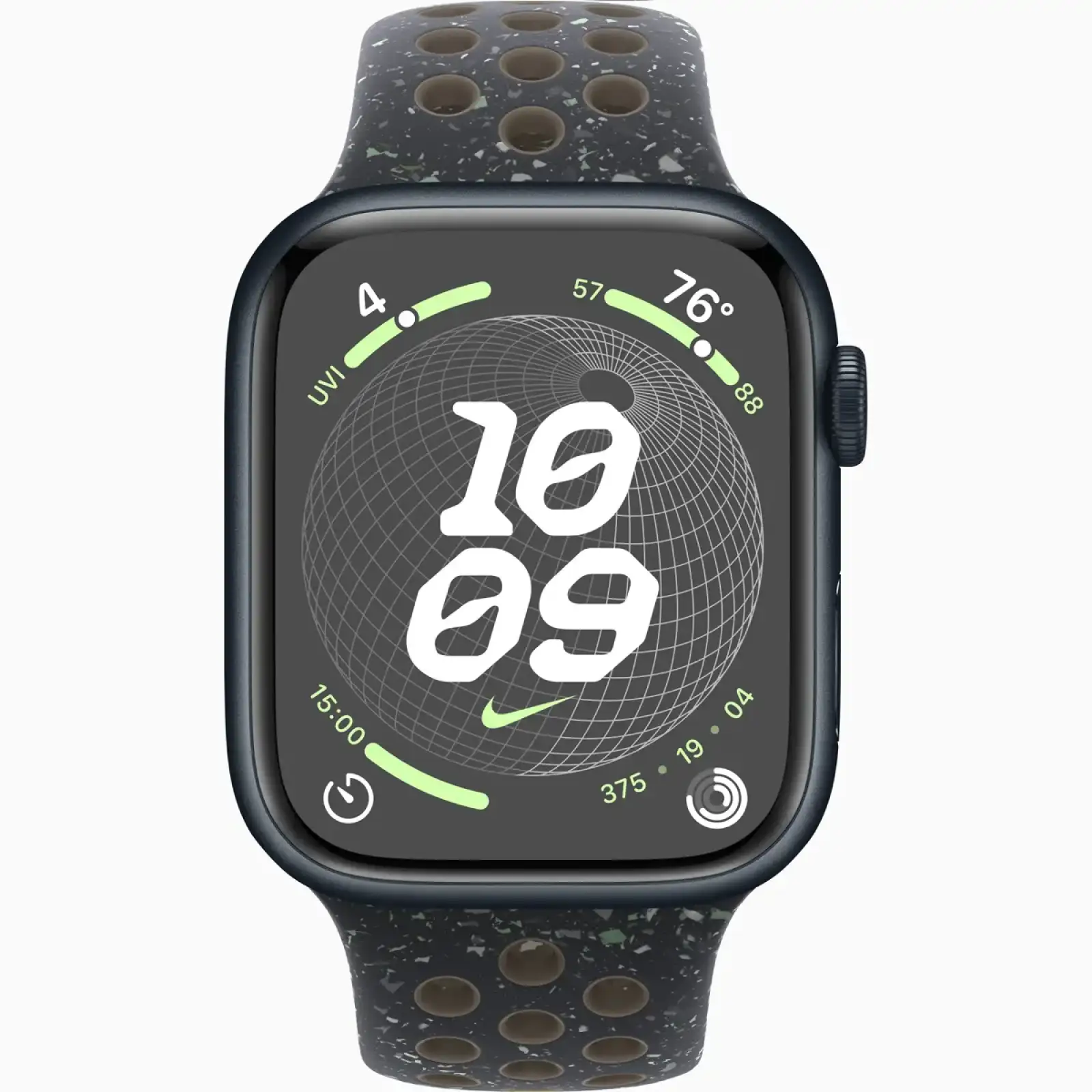 Смарт-годинник Apple Watch Series 9 GPS + Cellular 45mm Midnight Aluminum Case with Midnight Sky Nike Sport Band M/L (MRQH3, MT3F3)