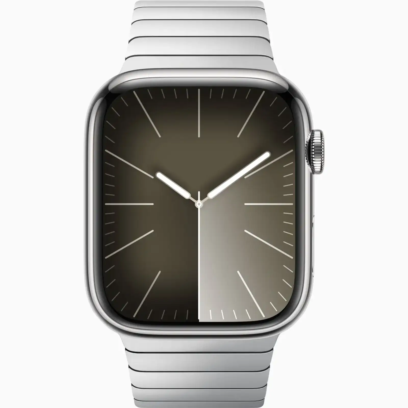 Смарт-годинник Apple Watch Series 9 GPS + Cellular 45mm Silver Stainless Steel Case with Silver Link Bracelet (MRQM3, MU9A3)