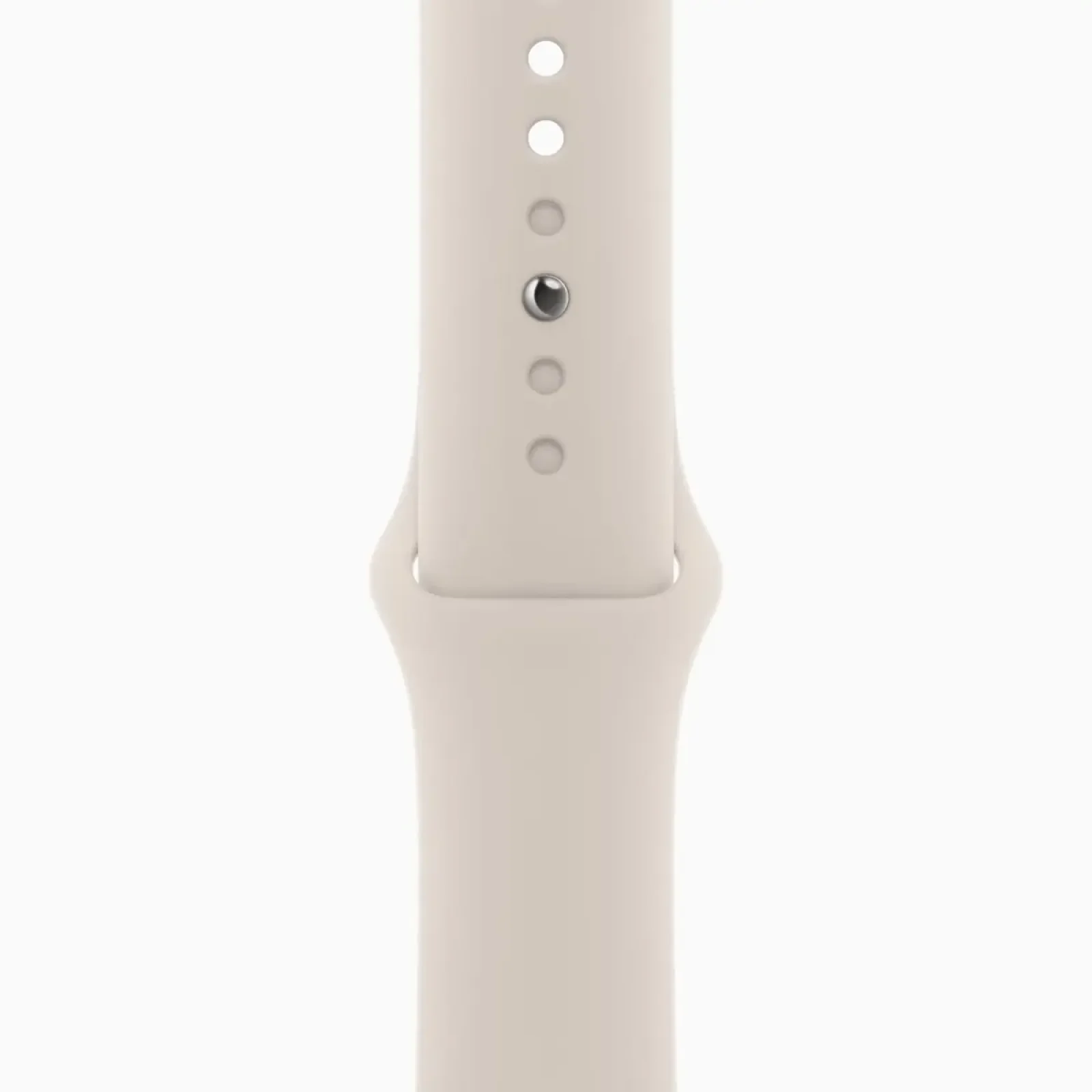Смарт-годинник Apple Watch SE 2 GPS 44mm Silver Aluminum Case with Starlight Sport Band M/L (MRW03, MT3K3)