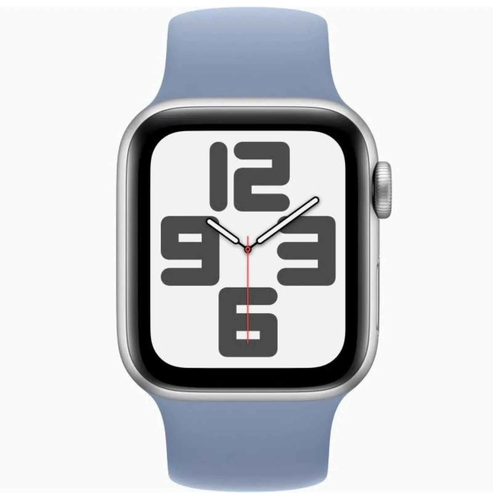 Смарт-годинник Apple Watch SE 2 GPS 40mm Silver Aluminum Case with Winter Blue Solo Loop Size 6 (MRTT3, MTAJ3)