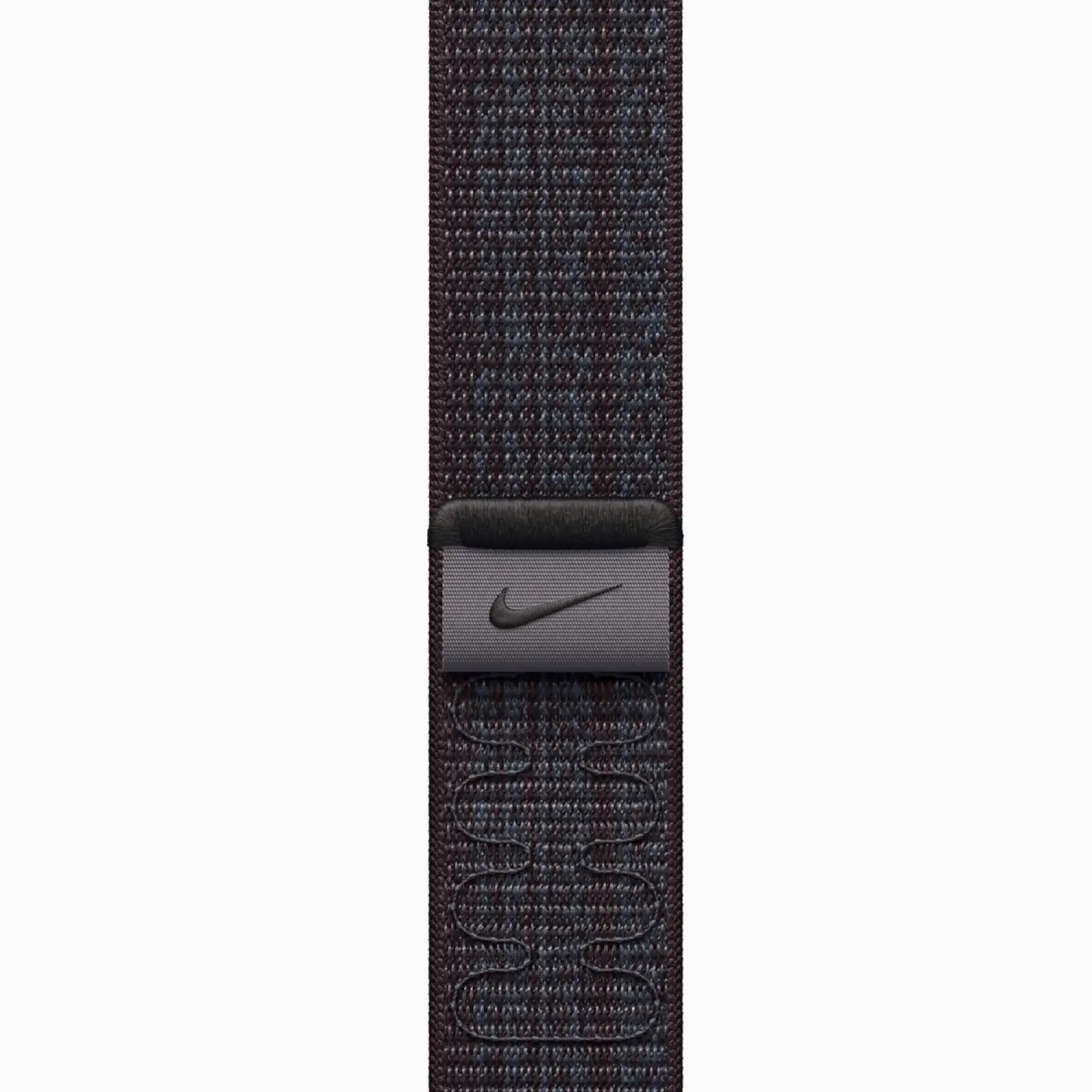 Смарт-годинник Apple Watch SE GPS 40mm Silver Aluminum Case with Black/Blue Nike Sport Loop (MRTT3+MUJV3)