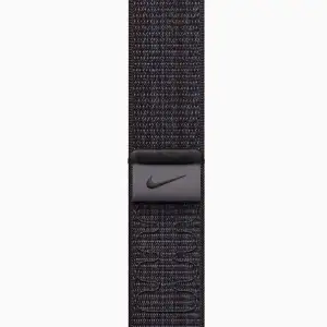Смарт-годинник Apple Watch SE GPS 40mm Silver Aluminum Case with Black/Blue Nike Sport Loop (MRTT3+MUJV3)