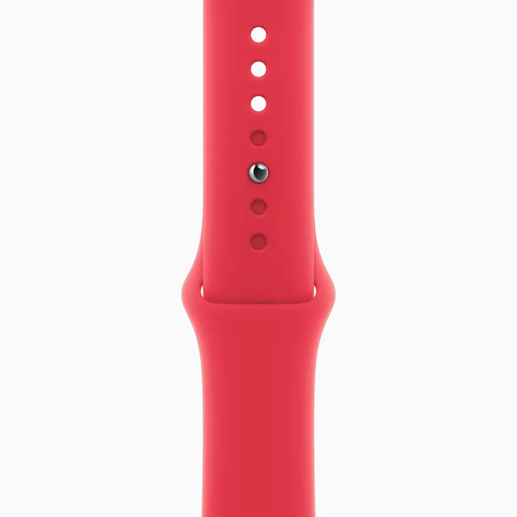 Смарт-годинник Apple Watch Series 9 GPS 45mm Product Red Aluminum Case with Product Red Sport Band M/L (MRXK3)