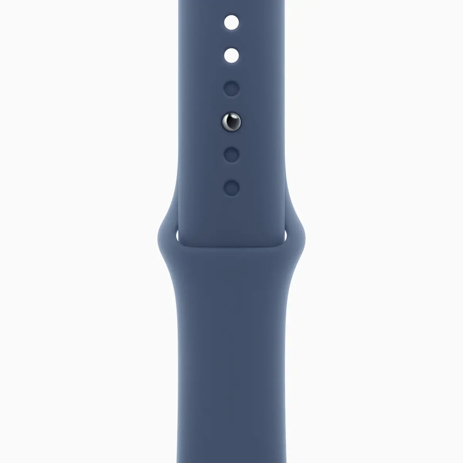 Смарт-годинник Apple Watch Series 10 GPS + Cellular 46mm Silver Aluminum Case with Denim Sport Band M/L (MWY13)