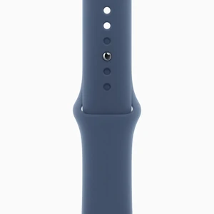 Смарт-годинник Apple Watch Series 10 GPS + Cellular 46mm Silver Aluminum Case with Denim Sport Band M/L (MWY13)