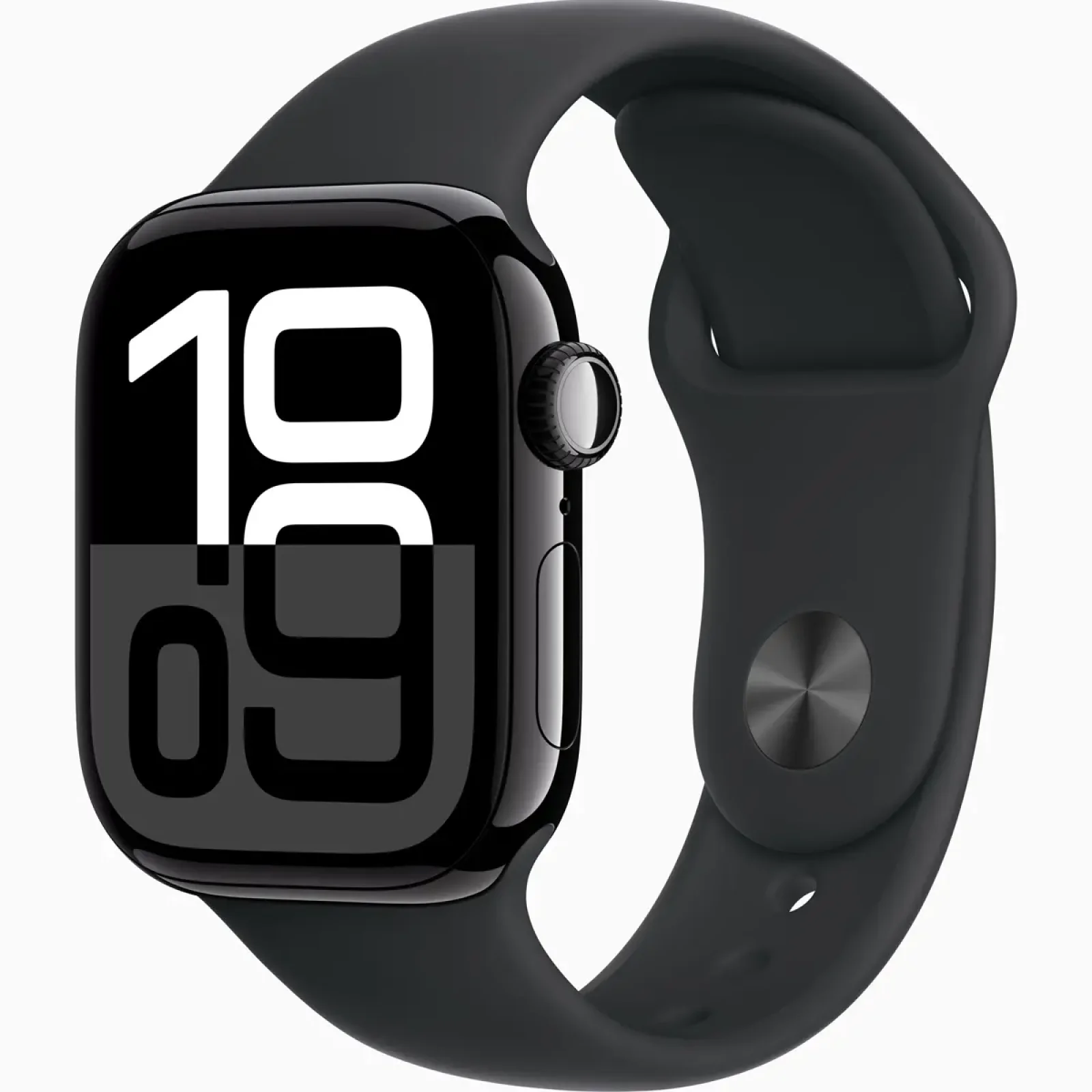 Смарт-часы Apple Watch Series 10 GPS 42mm Jet Black Aluminum Case with Black Sport Band M/L (MWWF3)