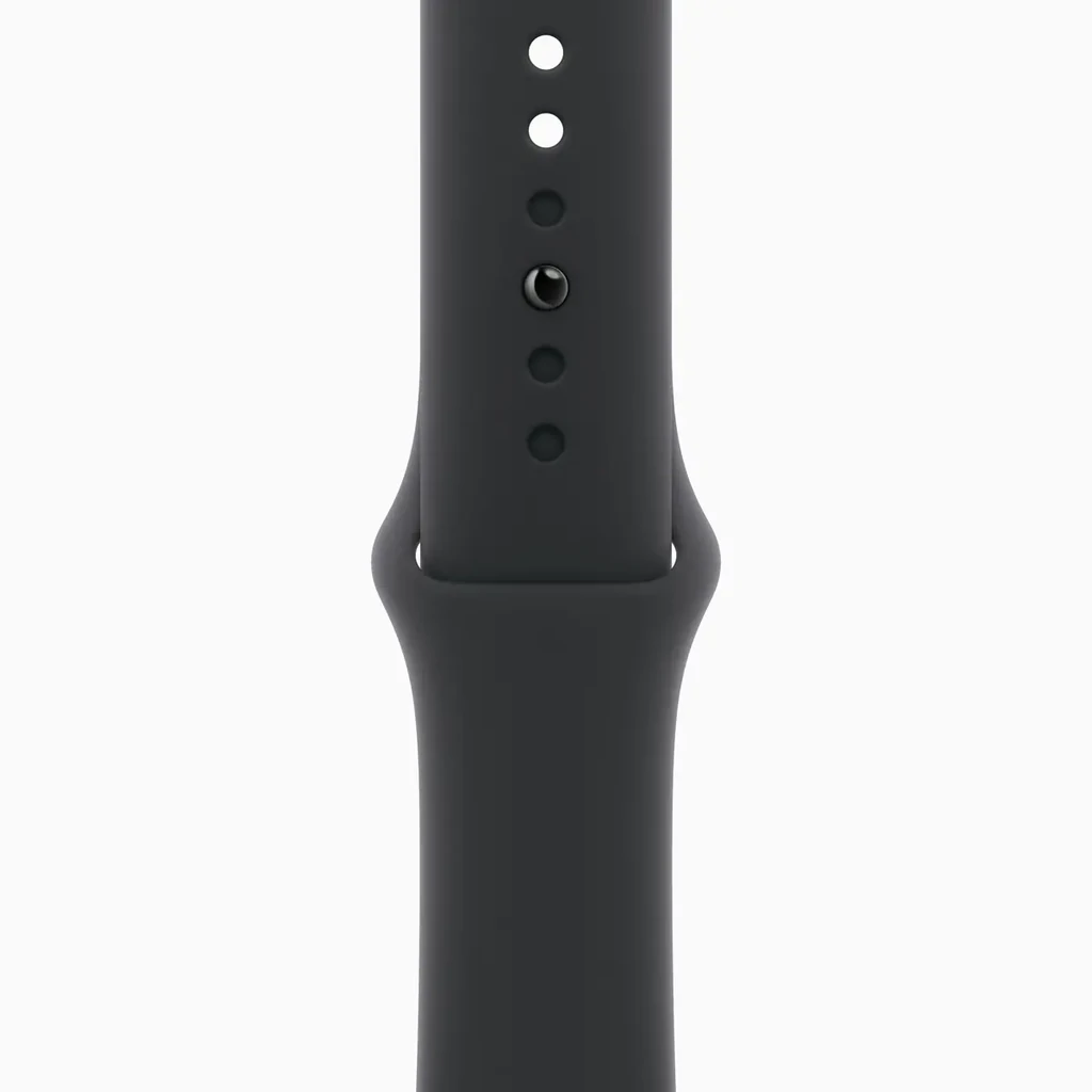 Смарт-годинник Apple Watch Series 10 GPS + Cellular 42mm Jet Black Aluminum Case with Black Sport Band S/M (MWX63)