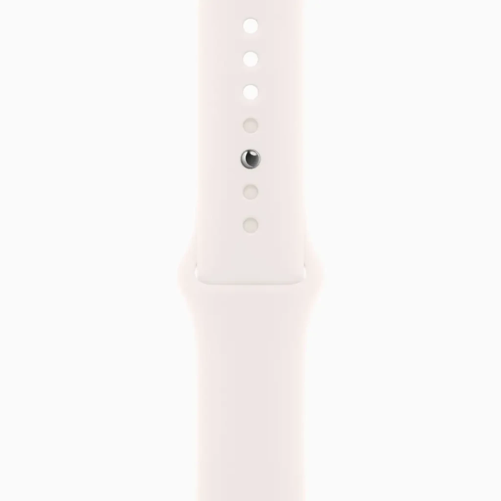 Смарт-годинник Apple Watch Series 10 GPS + Cellular 42mm Rose Gold Aluminum Case with Light Blush Sport Band S/M (MWX93)