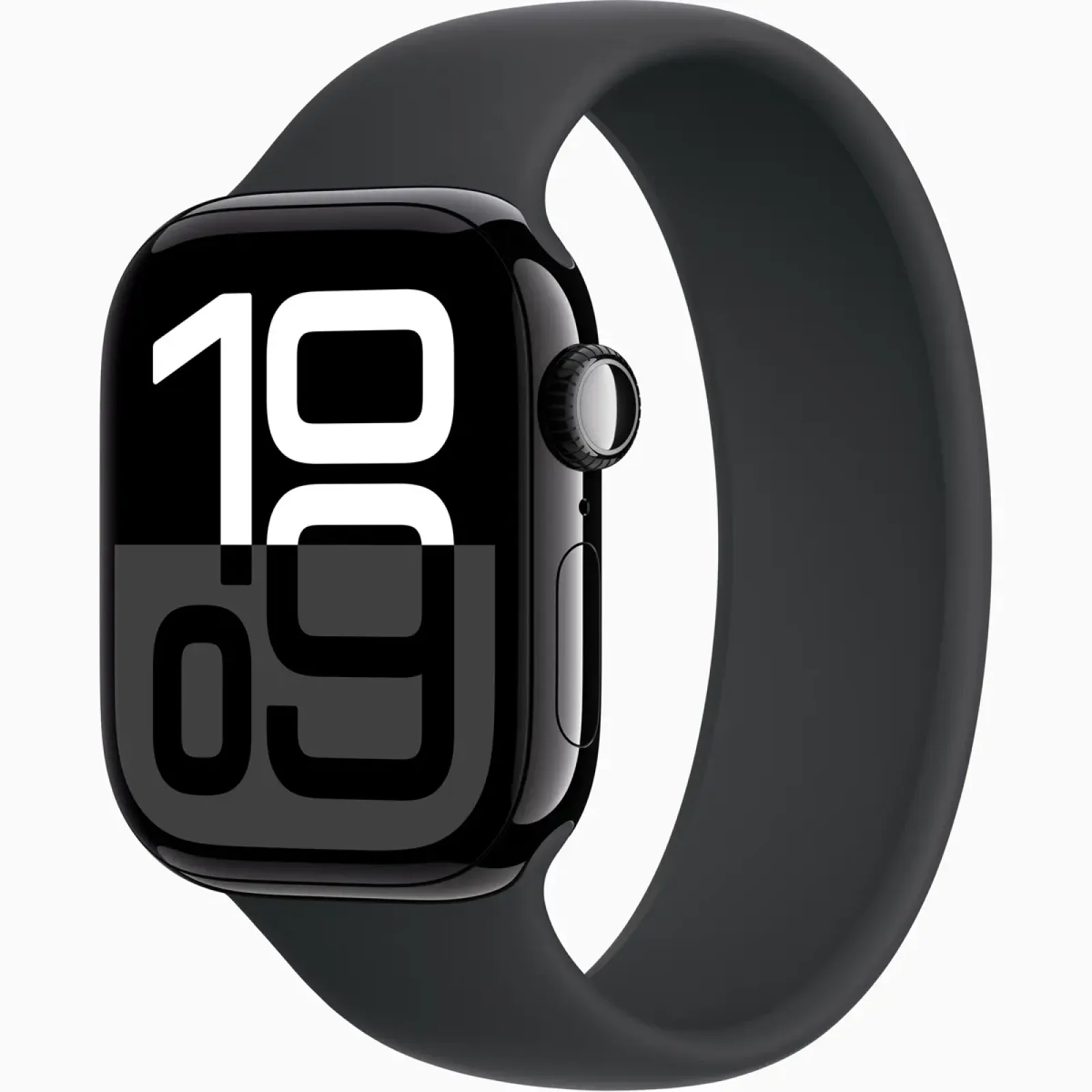 Смарт-часы Apple Watch Series 10 GPS 42mm Jet Black Aluminum Case with Black Solo Loop Size 6 (MWWX3)