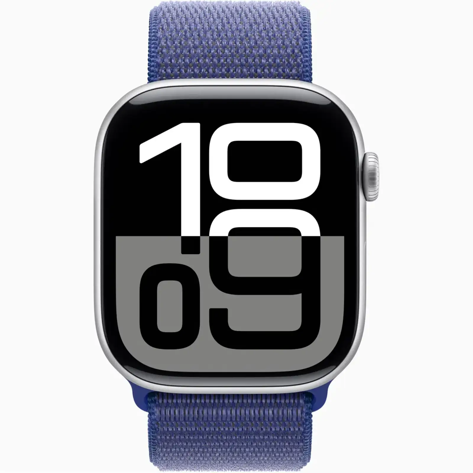 Смарт-годинник Apple Watch Series 10 GPS 46mm Silver Aluminum Case with Ultramarine Sport Loop (MWX03, MXL73)