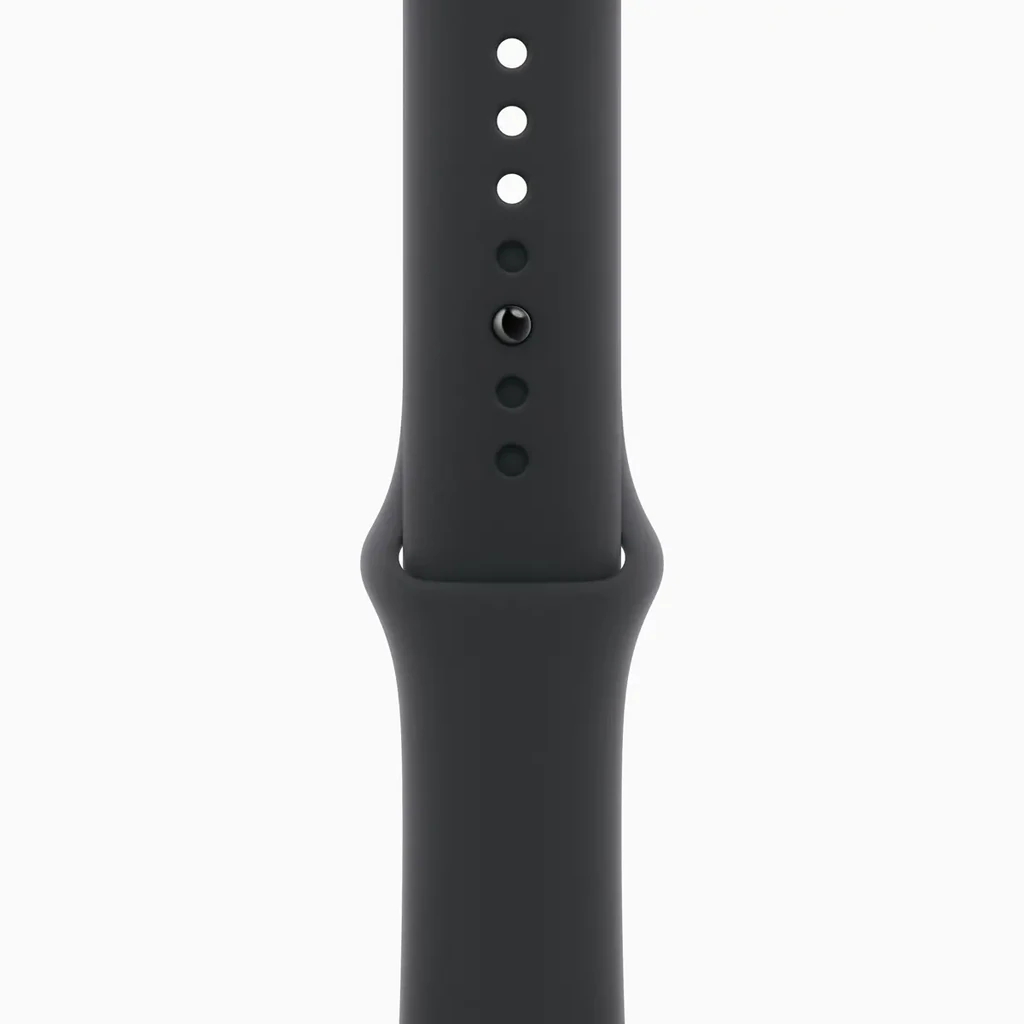 Смарт-годинник Apple Watch Series 10 GPS 46mm Silver Aluminum Case with Black Sport Band S/M (MWX03, MXM23)