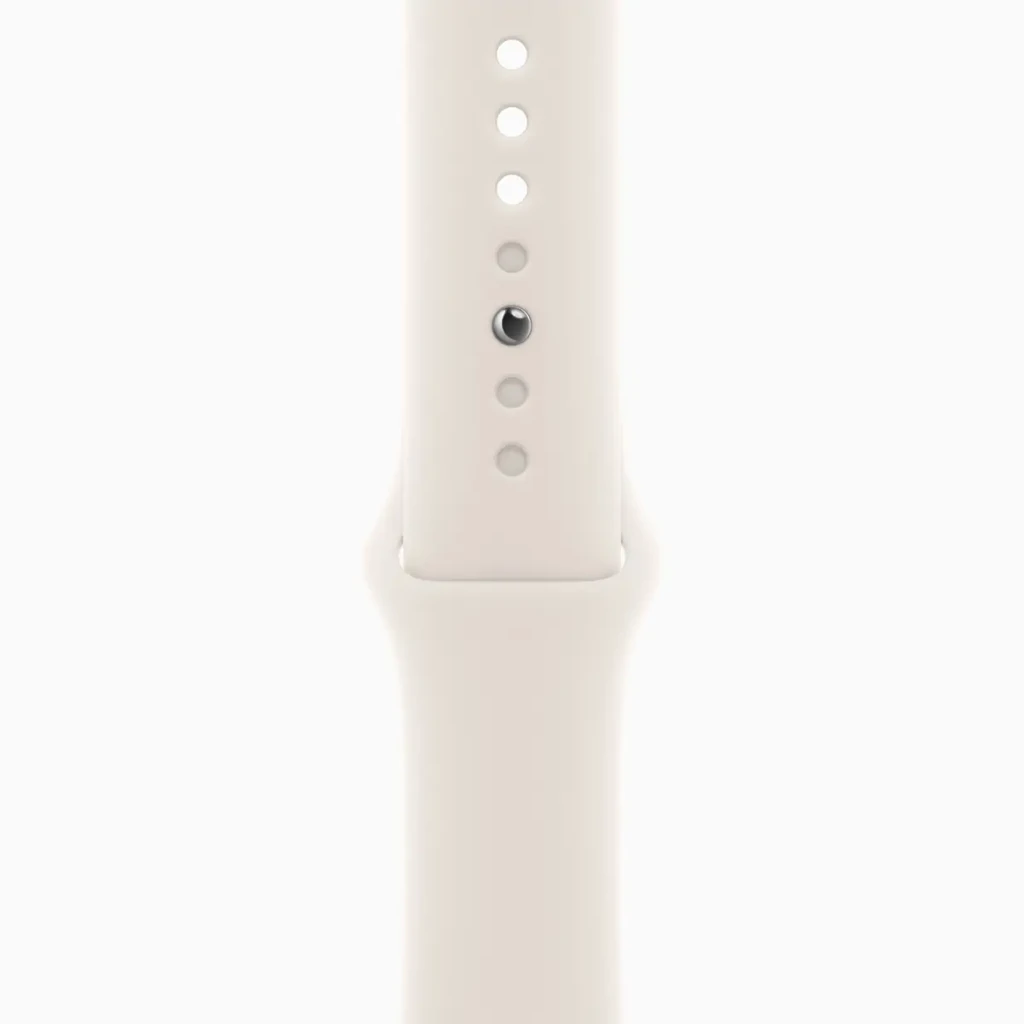 Ремінець Apple Starlight Sport Band M/L для Apple Watch 44mm, 45mm, 46mm, 49mm (MXM73)