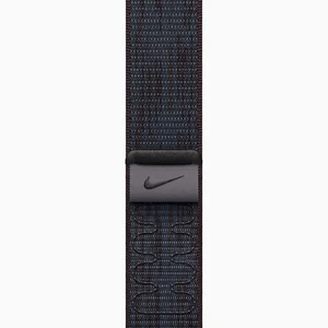 Смарт-годинник Apple Watch Series 10 GPS 46mm Rose Gold Aluminum Case with Black/Blue Nike Sport Loop (MWX23, MYJD3)