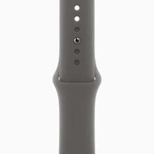 Смарт-годинник Apple Watch Series 10 GPS + Cellular 42mm Natural Titanium Case with Stone Grey Sport Band S/M (MWXD3)
