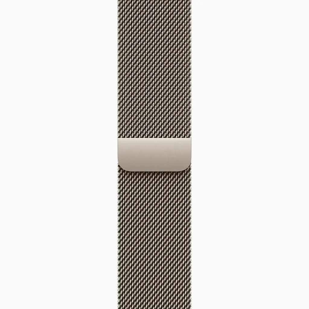 Смарт-часы Apple Watch Series 10 GPS + Cellular 46mm Natural Titanium Case with Natural Milanese Loop M/L (MWYC3)