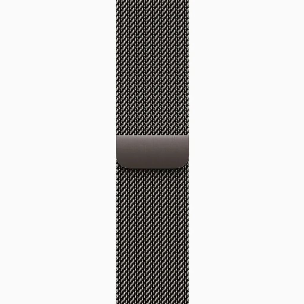 Смарт-годинник Apple Watch Series 10 GPS + Cellular 42mm Slate Titanium Case with Slate Milanese Loop (MX053)
